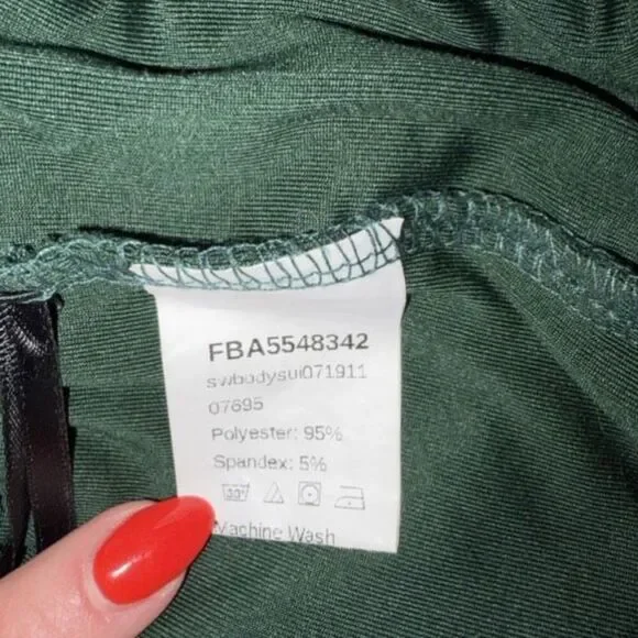 Green Bodysuit - Picture 5 of 6